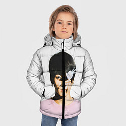 Куртка зимняя для мальчика Jungkook, цвет: 3D-черный — фото 2