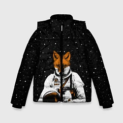 Зимняя куртка для мальчика Лис космонавт