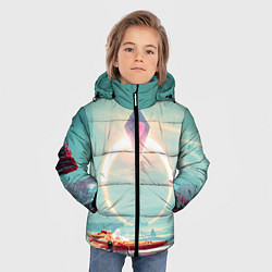 Куртка зимняя для мальчика No Mans Sky, цвет: 3D-черный — фото 2