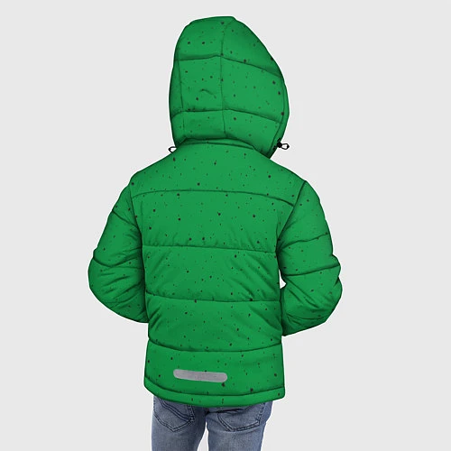 Зимняя куртка для мальчика Боевая морковь / 3D-Светло-серый – фото 4