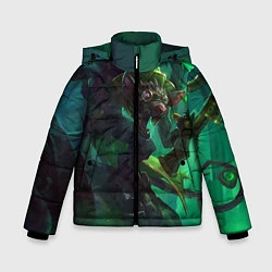 Куртка зимняя для мальчика Twitch, цвет: 3D-светло-серый