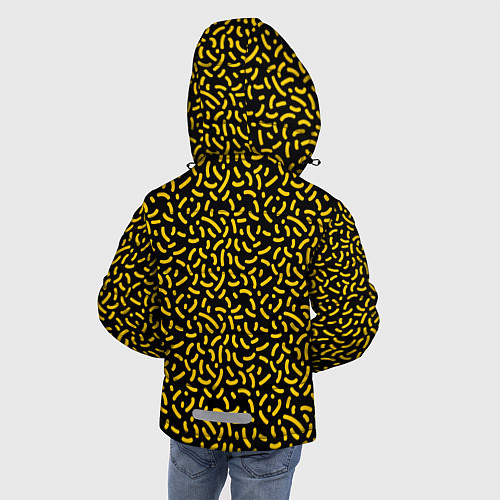 Зимняя куртка для мальчика Радостный смайл / 3D-Светло-серый – фото 4