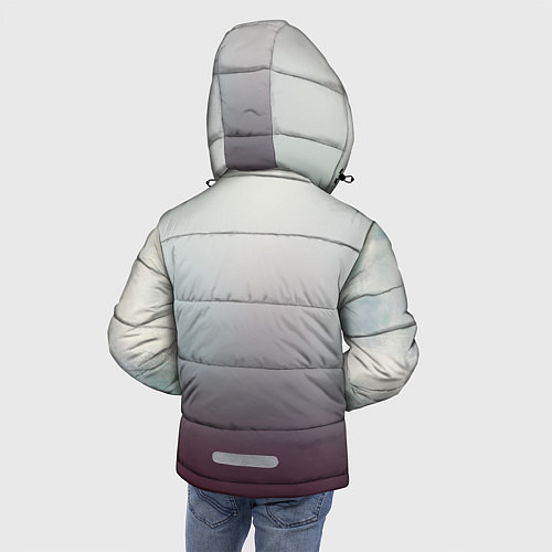 Зимняя куртка для мальчика Ясуо / 3D-Светло-серый – фото 4