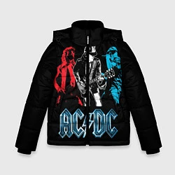 Зимняя куртка для мальчика AC/DC: Ice & Fire