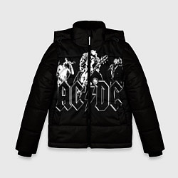 Куртка зимняя для мальчика AC/DC: Mono, цвет: 3D-черный