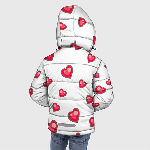 Зимняя куртка для мальчика Настя / 3D-Светло-серый – фото 4