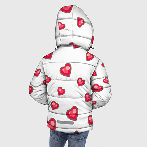 Зимняя куртка для мальчика Катя / 3D-Светло-серый – фото 4