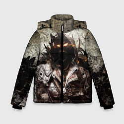 Куртка зимняя для мальчика Disturbed: Madness, цвет: 3D-черный