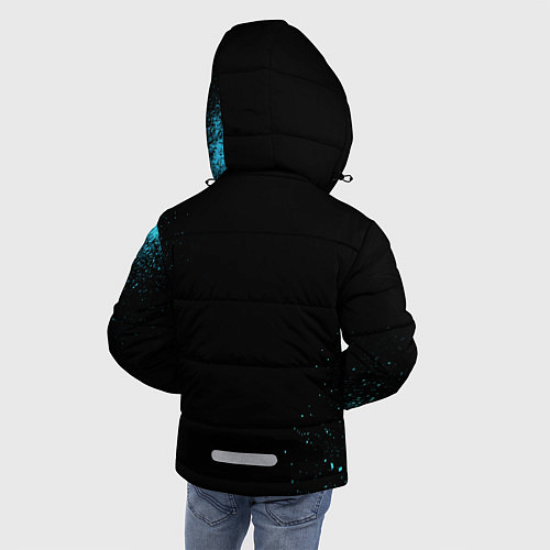Зимняя куртка для мальчика Cloud 9: Black collection / 3D-Светло-серый – фото 4