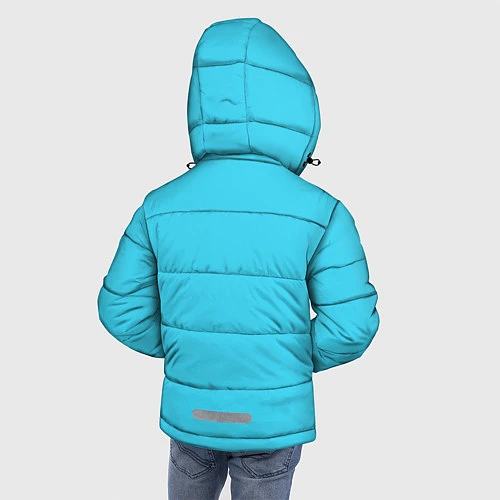 Зимняя куртка для мальчика Аппетит Гомера / 3D-Светло-серый – фото 4