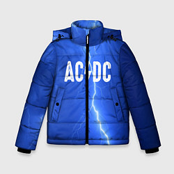 Куртка зимняя для мальчика AC/DC: Lightning, цвет: 3D-черный