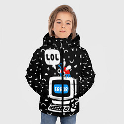 Куртка зимняя для мальчика Fatal Error, цвет: 3D-черный — фото 2