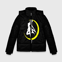 Куртка зимняя для мальчика Сейлор Мун, цвет: 3D-черный