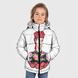 Куртка зимняя для мальчика Twenty One Pilots: Red Guy, цвет: 3D-черный — фото 2