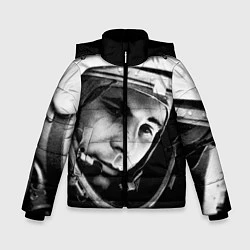 Зимняя куртка для мальчика Гагарин космонавт