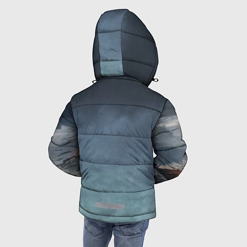 Зимняя куртка для мальчика Танк / 3D-Черный – фото 4