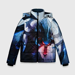 Куртка зимняя для мальчика League Of Legends ChoGath, цвет: 3D-черный