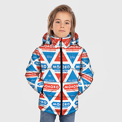Куртка зимняя для мальчика Молоко пастеризованное, цвет: 3D-красный — фото 2