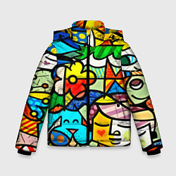 Зимняя куртка для мальчика Картинка-мозаика