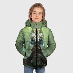 Куртка зимняя для мальчика TES: Heaven Knight, цвет: 3D-красный — фото 2