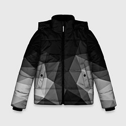 Куртка зимняя для мальчика Abstract gray, цвет: 3D-черный