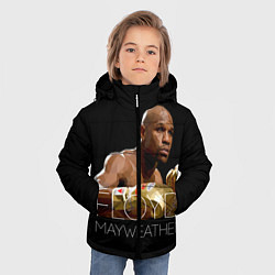 Куртка зимняя для мальчика Floyd Mayweather, цвет: 3D-красный — фото 2