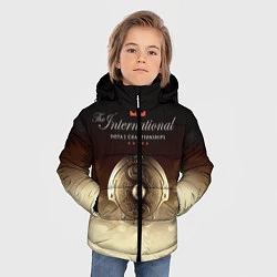 Куртка зимняя для мальчика The International Championships, цвет: 3D-черный — фото 2