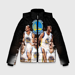 Куртка зимняя для мальчика Golden State Warriors 5, цвет: 3D-черный