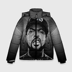 Куртка зимняя для мальчика Ice Cube: Gangsta, цвет: 3D-светло-серый