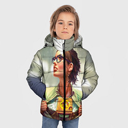 Куртка зимняя для мальчика HL: Alyx Vance, цвет: 3D-красный — фото 2