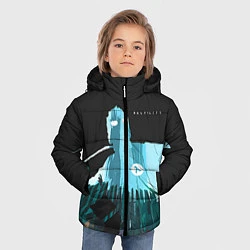 Куртка зимняя для мальчика Half-Life City, цвет: 3D-черный — фото 2