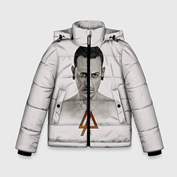 Куртка зимняя для мальчика Chester Bennington, цвет: 3D-черный