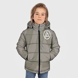 Куртка зимняя для мальчика Linkin Park: Grey style, цвет: 3D-черный — фото 2