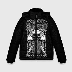 Зимняя куртка для мальчика Amon Amarth: Trio Skulls