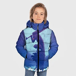 Куртка зимняя для мальчика Berserk Night, цвет: 3D-светло-серый — фото 2