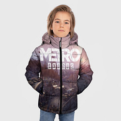 Куртка зимняя для мальчика Metro Exodus цвета 3D-черный — фото 2