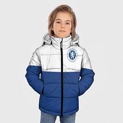 Куртка зимняя для мальчика Chelsea FC: Light Blue, цвет: 3D-светло-серый — фото 2
