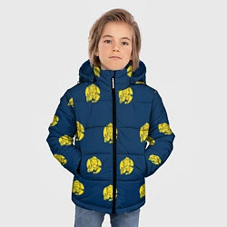 Куртка зимняя для мальчика Fallout, цвет: 3D-черный — фото 2