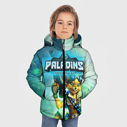Куртка зимняя для мальчика Paladins, цвет: 3D-черный — фото 2