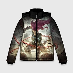Куртка зимняя для мальчика Darksiders Warrior, цвет: 3D-светло-серый