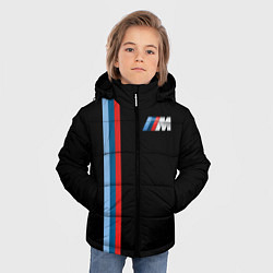 Куртка зимняя для мальчика BMW BLACK COLLECTION БМВ, цвет: 3D-черный — фото 2