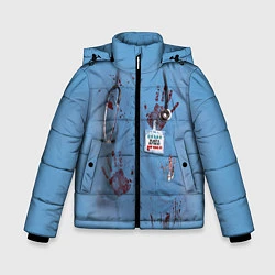 Зимняя куртка для мальчика Костюм врача кровь
