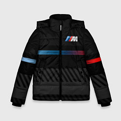 Куртка зимняя для мальчика BMW: Brand Lines, цвет: 3D-светло-серый