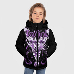 Куртка зимняя для мальчика Deep Purple: Greatest Hits, цвет: 3D-красный — фото 2