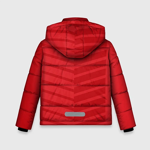 Зимняя куртка для мальчика FC Manchester United: Reverse / 3D-Красный – фото 2