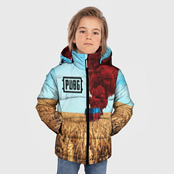 Куртка зимняя для мальчика PUBG Box, цвет: 3D-черный — фото 2