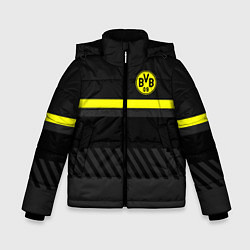 Куртка зимняя для мальчика FC Borussia 2018 Original #3, цвет: 3D-черный