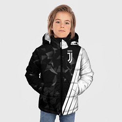 Куртка зимняя для мальчика FC Juventus: Abstract, цвет: 3D-черный — фото 2
