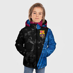 Куртка зимняя для мальчика FC Barcelona: Abstract, цвет: 3D-красный — фото 2