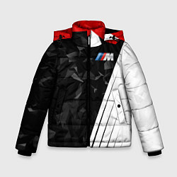 Куртка зимняя для мальчика BMW M: Poly Sport, цвет: 3D-черный